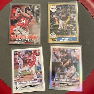 Topps Collectable cards (comment for info for individual)